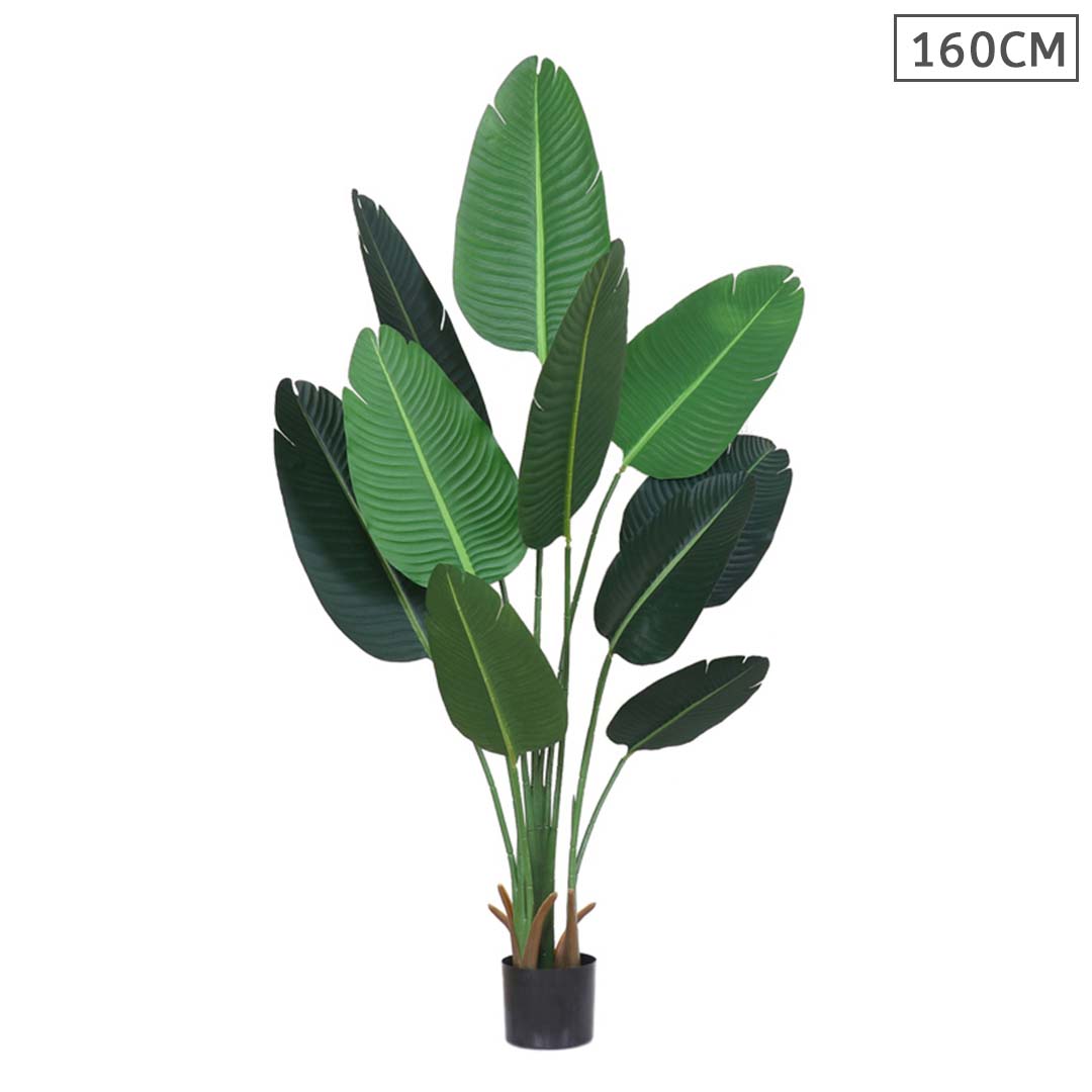 Soga 160Cm Artificial Green Indoor Traveler Banana Fake Decoration Tree Flower Pot Plant, Home &Amp; Living, Home Decor, Artificial Plants, , ,  - Nz Depot 1