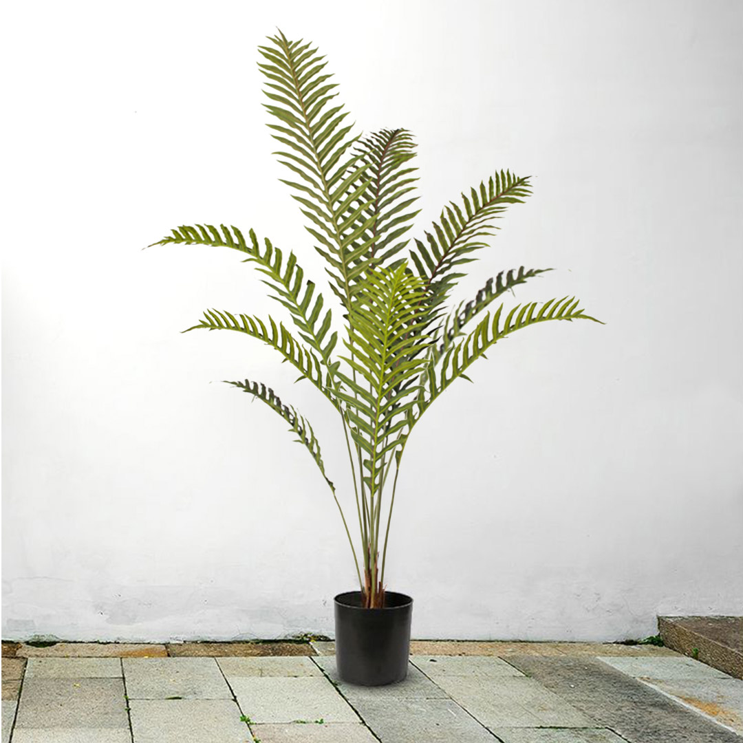 Soga 160Cm Green Artificial Indoor Rogue Areca Palm Tree Fake Tropical Plant Home Office Decor, Home &Amp; Living, Home Decor, Artificial Plants, , ,  - Nz Depot 3