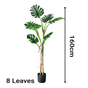 SOGA 160cm Tropical Monstera Palm Artificial Plant Tree, Real Touch Technology, with UV Protection, Home & Living, Home Decor, Artificial Plants, , ,  - NZ DEPOT 2