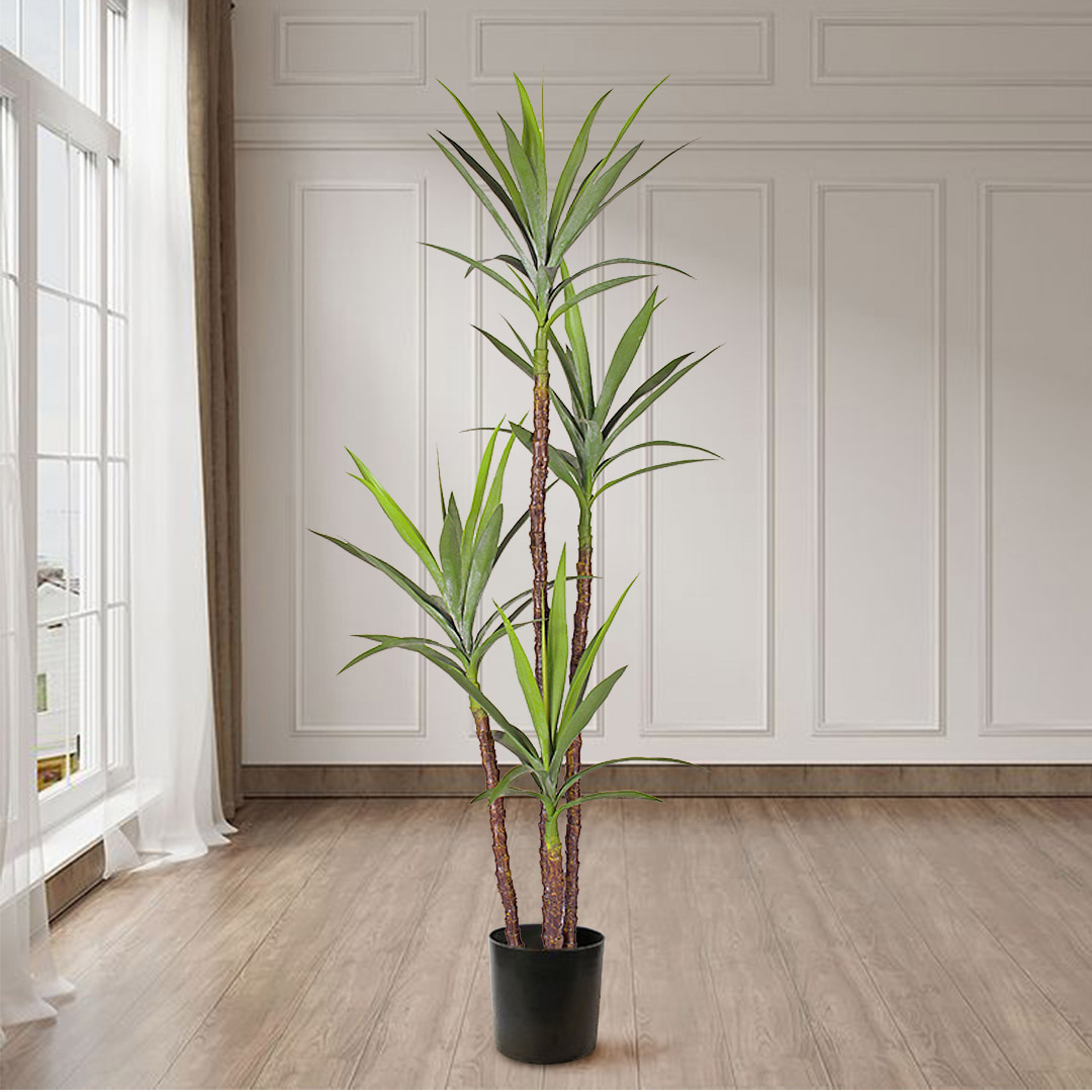 SOGA 180cm Artificial Natural Green Dracaena Yucca Tree Fake Tropical Indoor Plant Home Office Decor, Home & Living, Home Decor, Artificial Plants, , ,  - NZ DEPOT 3