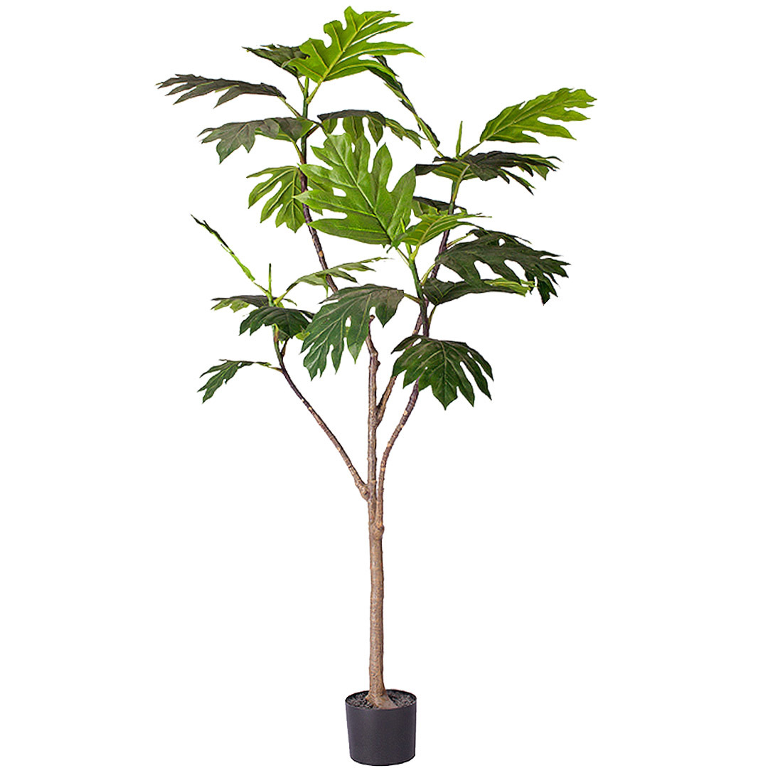 Soga 180Cm Artificial Natural Green Split-Leaf Philodendron Tree Fake Tropical Indoor Plant Home Office Decor, Home &Amp; Living, Home Decor, Artificial Plants, , ,  - Nz Depot 1