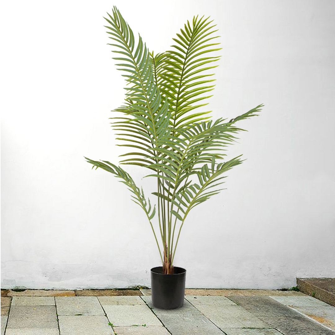 Soga 180Cm Green Artificial Indoor Rogue Areca Palm Tree Fake Tropical Plant Home Office Decor, Home &Amp; Living, Home Decor, Artificial Plants, , ,  - Nz Depot 3