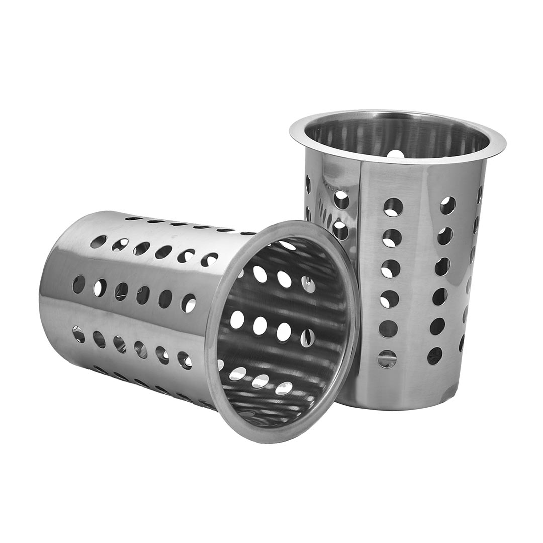 Soga 18/10 Stainless Steel Commercial Conical Utensils Cutlery Holder With 4 Holes, Home &Amp; Living, Kitchen &Amp; Dining, Tableware, Cutlery, ,  - Nz Depot 6