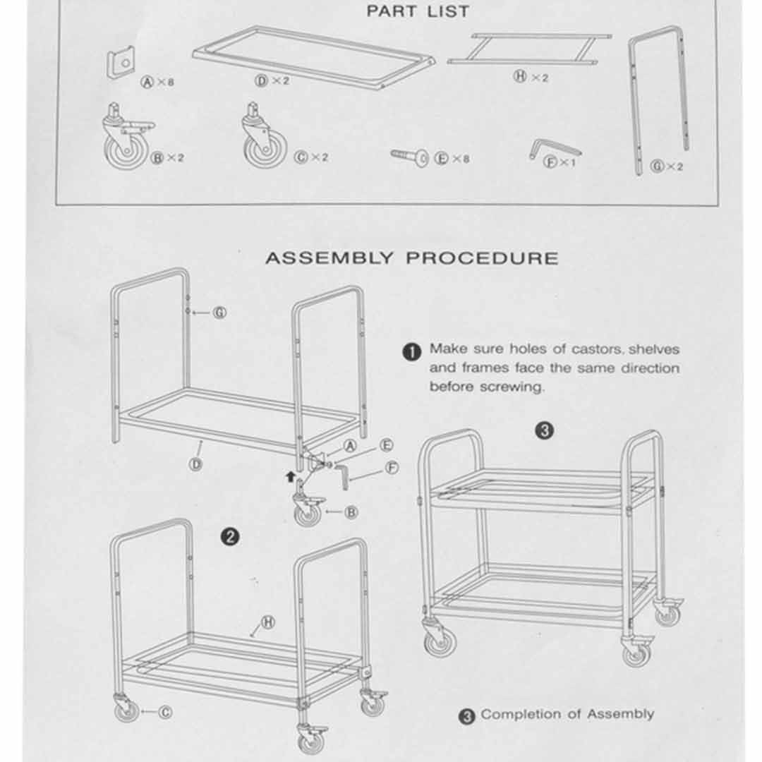 SOGA 2 Tier 85x45x90cm Stainless Steel Drink Wine Food Utility Cart Medium NZ DEPOT 7