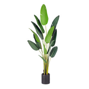 SOGA 220cm Artificial Giant Green Birds of Paradise Tree Fake Tropical Indoor Plant Home Office Decor NZ DEPOT - NZ DEPOT