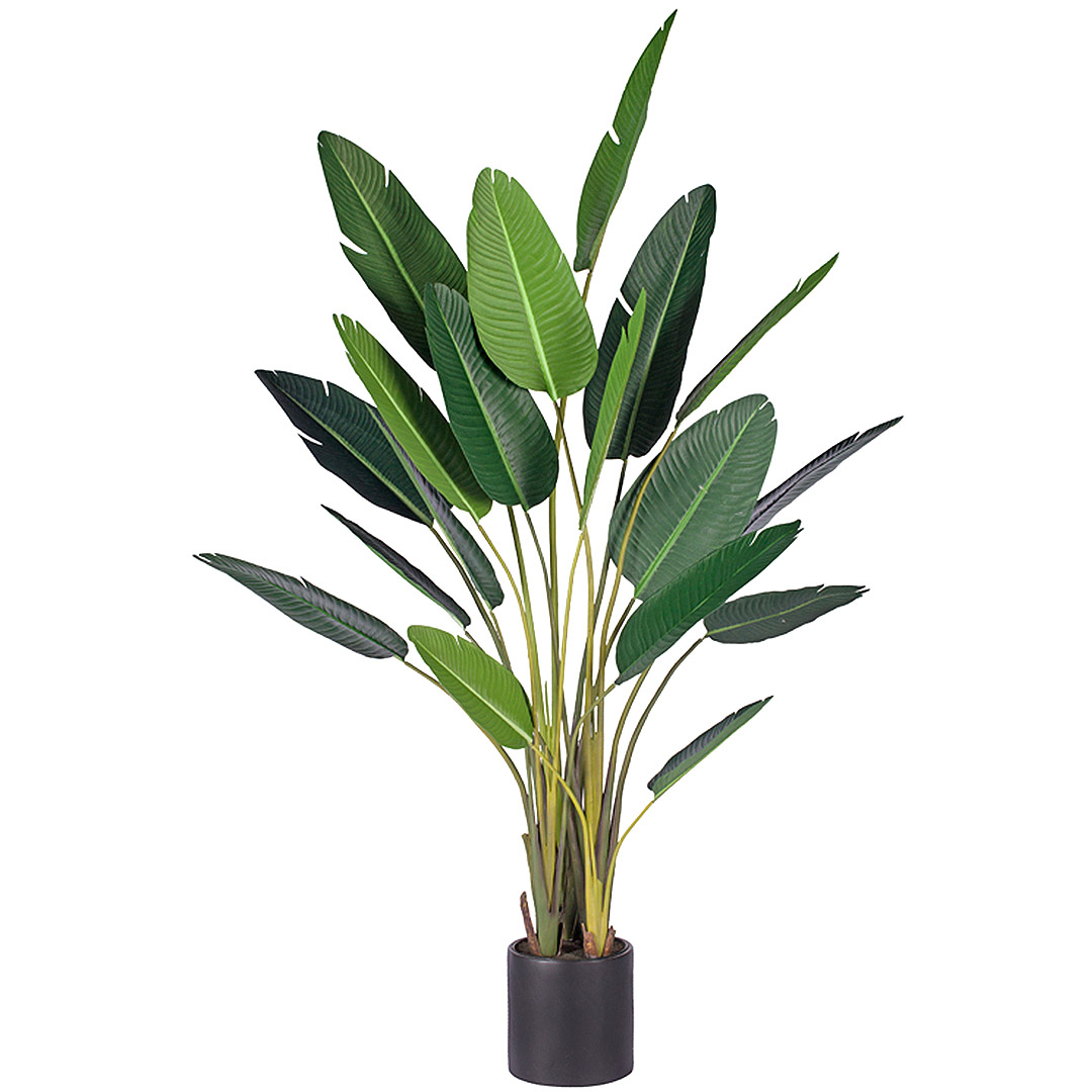 SOGA 245cm Artificial Giant Green Birds of Paradise Tree Fake Tropical Indoor Plant Home Office Decor, Home & Living, Home Decor, Artificial Plants, , ,  - NZ DEPOT 1