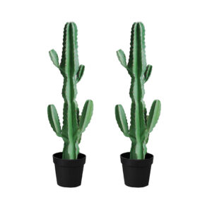 SOGA 2X 105cm Green Artificial Indoor Cactus Tree Fake Plant Simulation Decorative 6 Heads, Home & Living, Home Decor, Artificial Plants, , ,  - NZ DEPOT 1