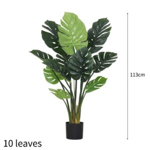 SOGA 2X 113cm Artificial Indoor Potted Turtle Back Fake Decoration Tree Flower Pot Plant, Home & Living, Home Decor, Artificial Plants, , ,  - NZ DEPOT 2