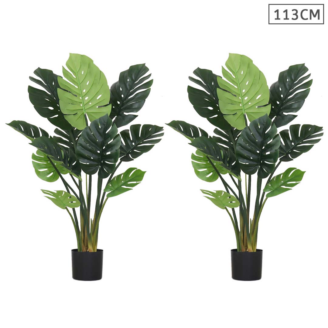 Soga 2X 113Cm Artificial Indoor Potted Turtle Back Fake Decoration Tree Flower Pot Plant, Home &Amp; Living, Home Decor, Artificial Plants, , ,  - Nz Depot 1