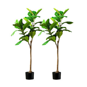 SOGA 2X 120cm Green Artificial Indoor Qin Yerong Tree Fake Plant Simulation Decorative NZ DEPOT - NZ DEPOT