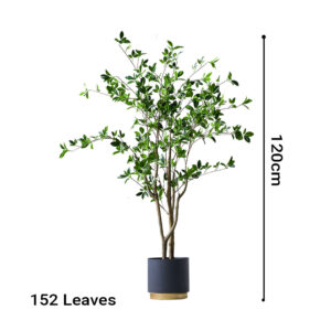 SOGA 2X 120cm Green Artificial Indoor Watercress Tree Fake Plant Simulation Decorative, Home & Living, Home Decor, Artificial Plants, , ,  - NZ DEPOT 2