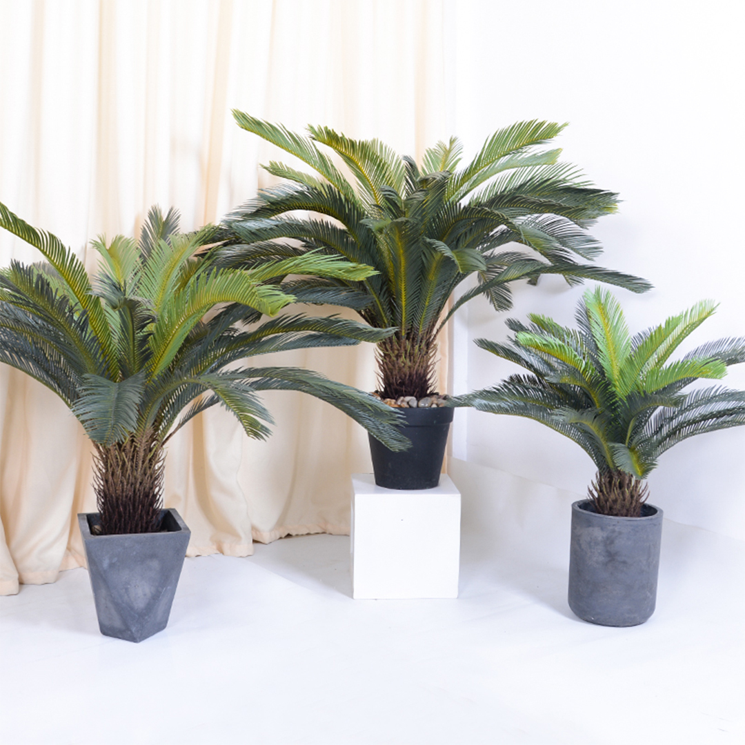 Soga 2X 125Cm Artificial Indoor Cycas Revoluta Cycad Sago Palm Fake Decoration Tree Pot Plant, Home &Amp; Living, Home Decor, Artificial Plants, ,  - Nz Depot 4