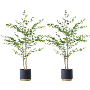 SOGA 2X 150cm Green Artificial Indoor Watercress Tree Fake Plant Simulation Decorative NZ DEPOT - NZ DEPOT