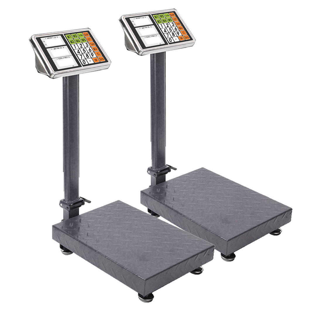 Soga 2X 150Kg Electronic Digital Platform Scale Computing Shop Postal Weight Black, Home &Amp; Living, Kitchen &Amp; Dining, Kitchen Tools &Amp; Utensils, Kitchen Scales, ,  - Nz Depot 1