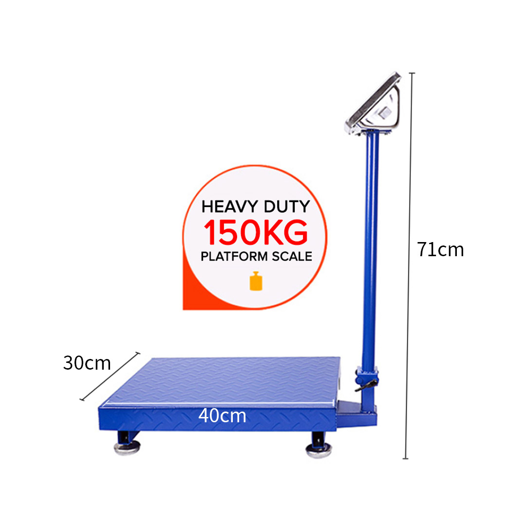 Soga 2X 150Kg Electronic Digital Platform Scale Computing Shop Postal Weight Blue, Home &Amp; Living, Kitchen &Amp; Dining, Kitchen Tools &Amp; Utensils, Kitchen Scales, ,  - Nz Depot 6