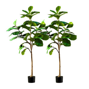 SOGA 2X 155cm Green Artificial Indoor Qin Yerong Tree Fake Plant Simulation Decorative, Home & Living, Home Decor, Artificial Plants, , ,  - NZ DEPOT 1