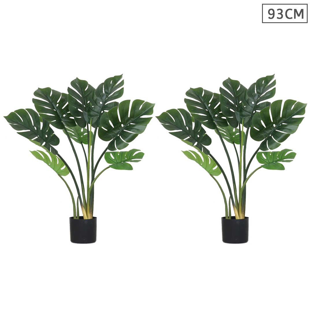 Soga 2X 93Cm Artificial Indoor Potted Turtle Back Fake Decoration Tree Flower Pot Plant, Home &Amp; Living, Home Decor, Artificial Plants, , ,  - Nz Depot 1