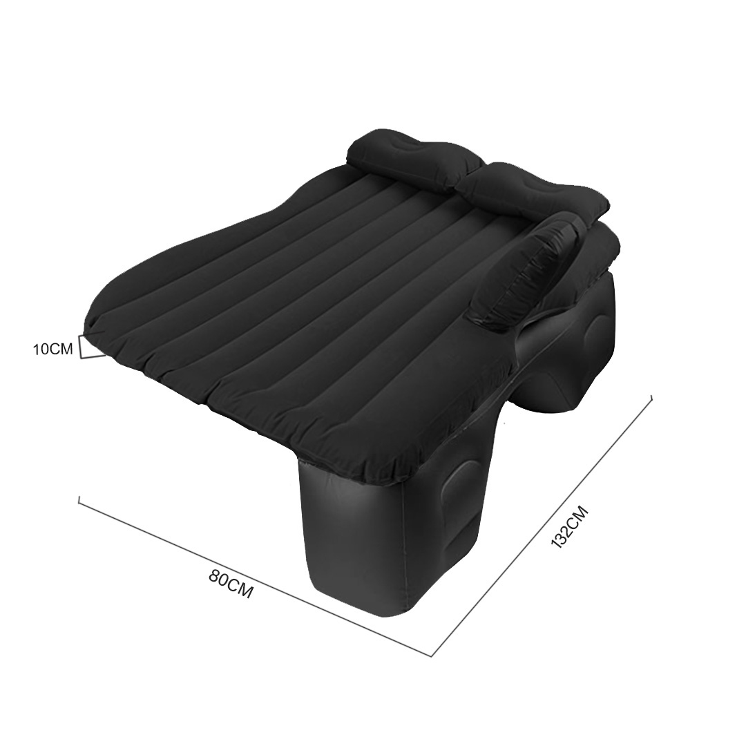 Soga 2X Black Stripe Inflatable Car Mattress Portable Camping Rest Air Bed Travel Compact Sleeping Kit Essentials, Garden, Tools &Amp; Hardware, Automotive Parts &Amp; Accessories, Accessories &Amp; Car Care, Interior Accessories, ,  - Nz Depot 6