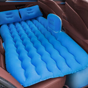 SOGA 2X Blue Ripple Inflatable Car Mattress Portable Camping Air Bed Travel Sleeping Kit Essentials, Garden, Tools & Hardware, Automotive Parts & Accessories, Accessories & Car Care, Interior Accessories, ,  - NZ DEPOT 2