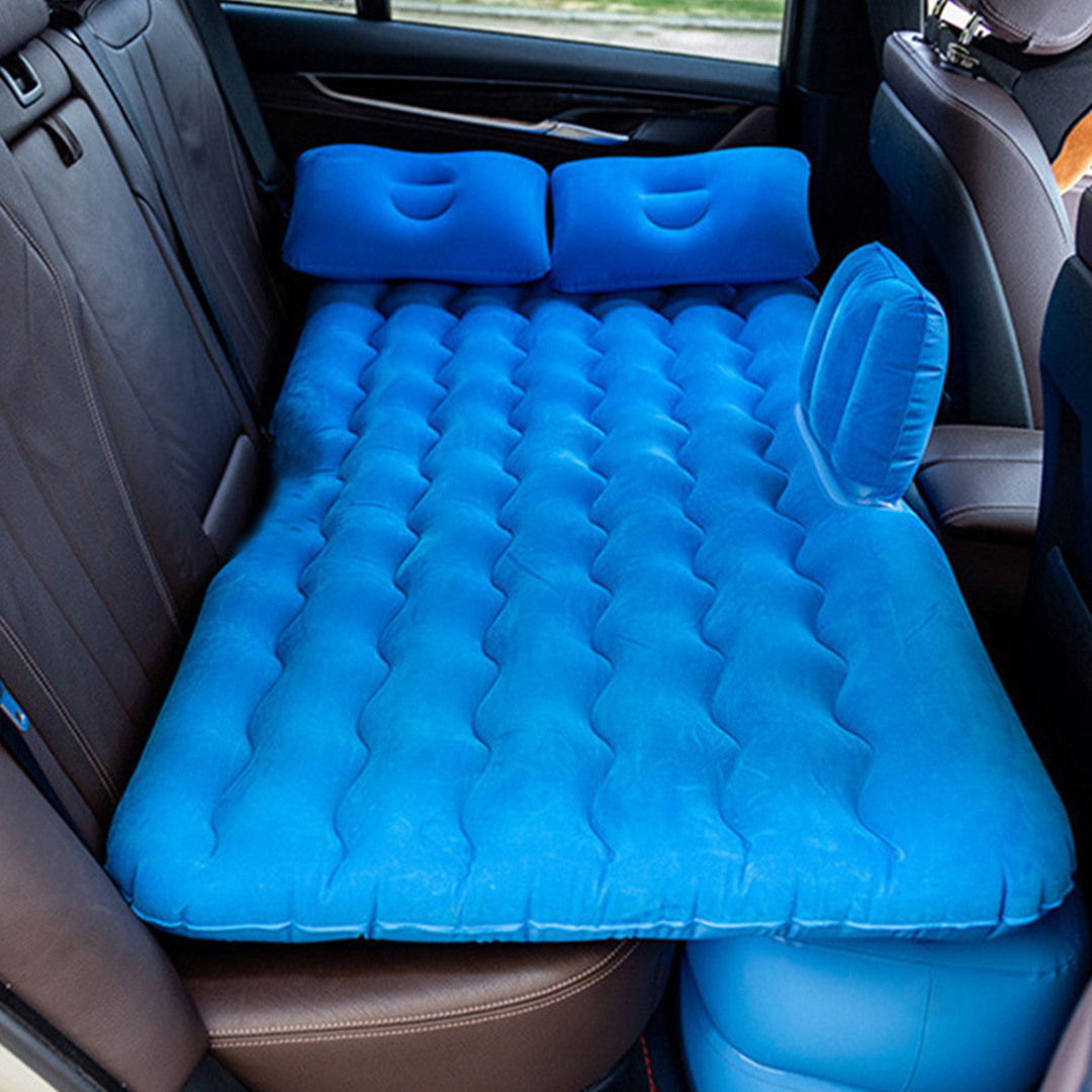 Soga 2X Blue Ripple Inflatable Car Mattress Portable Camping Air Bed Travel Sleeping Kit Essentials, Garden, Tools &Amp; Hardware, Automotive Parts &Amp; Accessories, Accessories &Amp; Car Care, Interior Accessories, ,  - Nz Depot 7