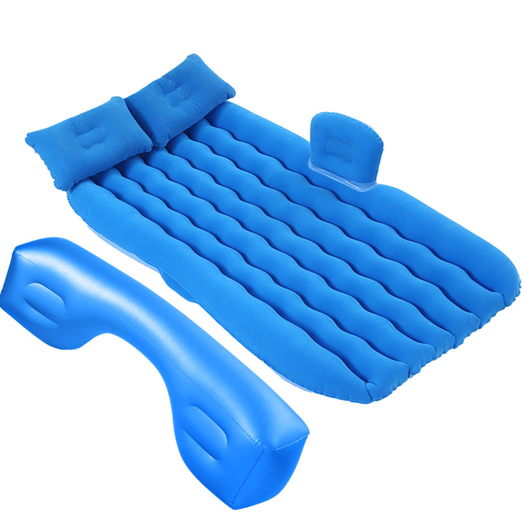 Soga 2X Blue Ripple Inflatable Car Mattress Portable Camping Air Bed Travel Sleeping Kit Essentials, Garden, Tools &Amp; Hardware, Automotive Parts &Amp; Accessories, Accessories &Amp; Car Care, Interior Accessories, ,  - Nz Depot 9