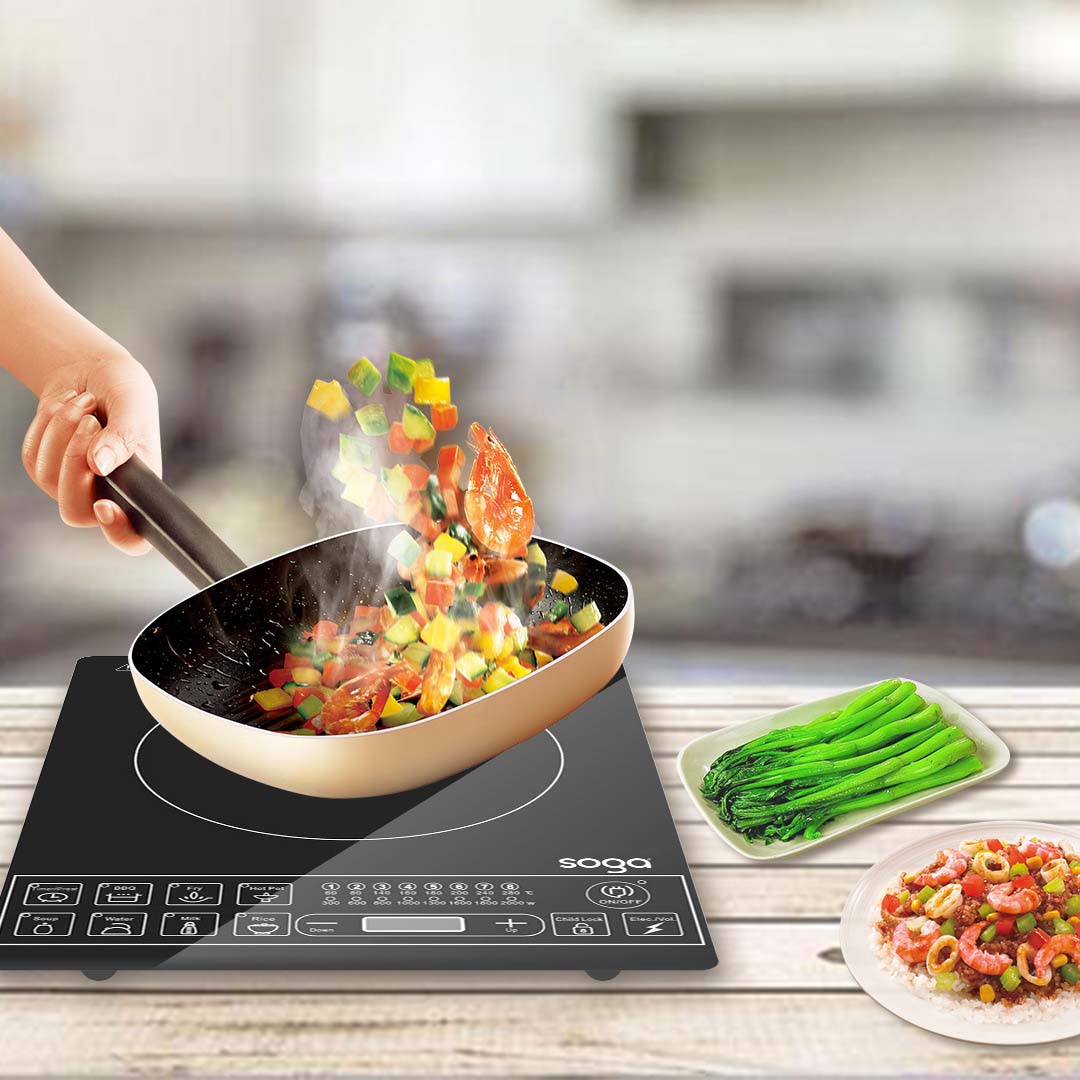 SOGA 2X Cooktop Electric Smart Induction Cook Top Portable Kitchen Cooker Cookware, electronics & appliances, appliances, large appliances, cooktops, induction cooktops,  - NZ DEPOT 8