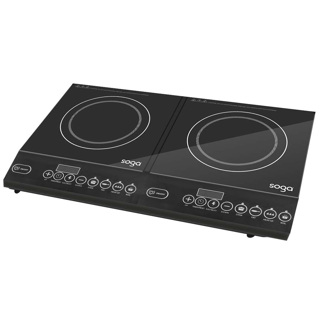 Soga 2X Cooktop Portable Induction Led Electric Double Duo Hot Plate Burners Cooktop Stove, Electronics &Amp; Appliances, Appliances, Large Appliances, Cooktops, Induction Cooktops,  - Nz Depot 4