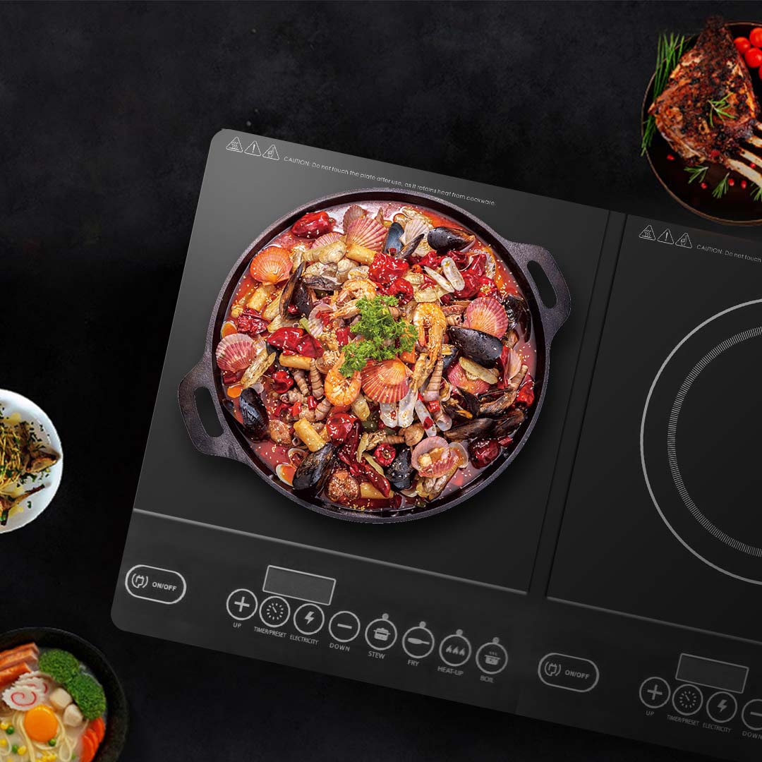 Soga 2X Cooktop Portable Induction Led Electric Double Duo Hot Plate Burners Cooktop Stove, Electronics &Amp; Appliances, Appliances, Large Appliances, Cooktops, Induction Cooktops,  - Nz Depot 6