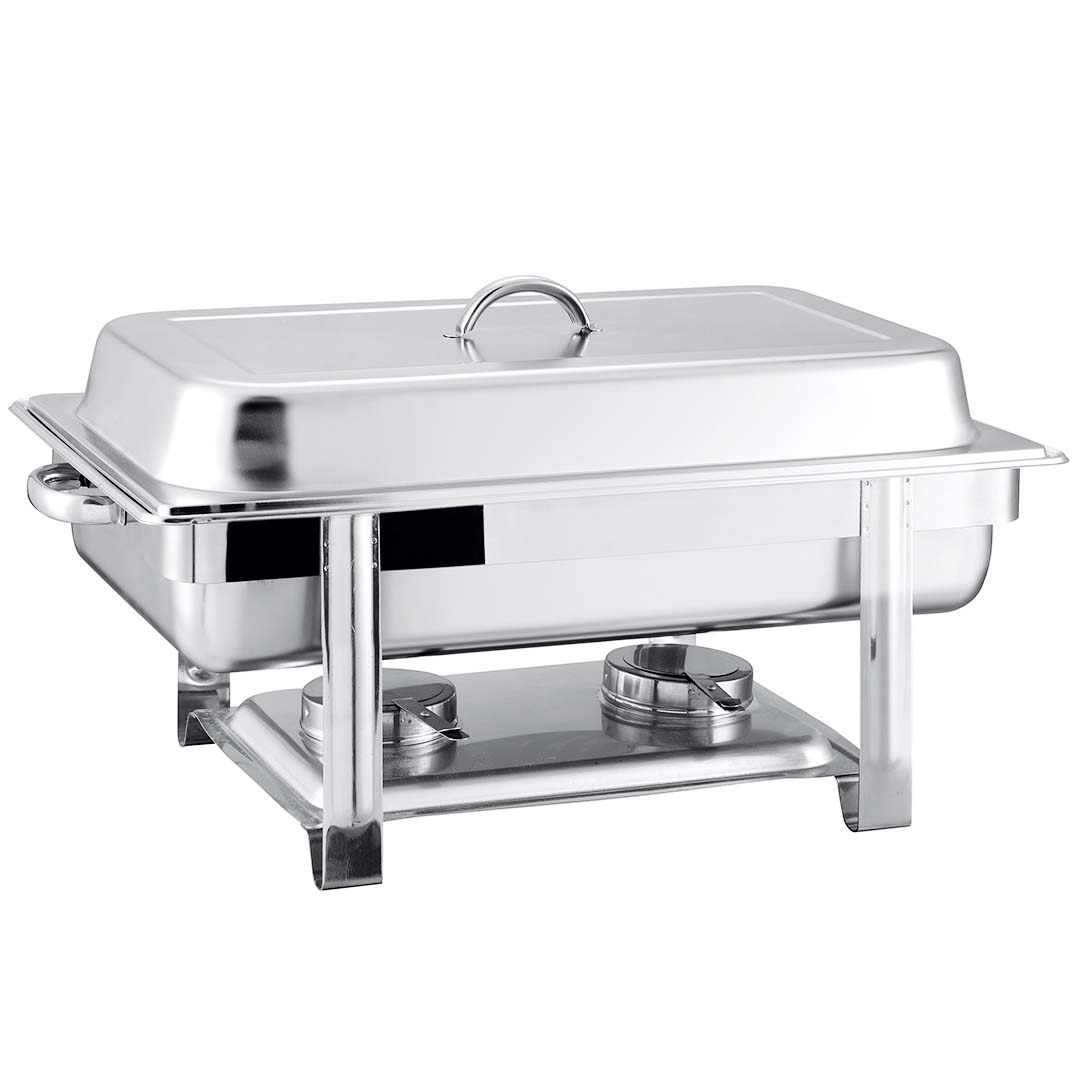 Soga 2X Double Tray Stainless Steel Chafing Catering Dish Food Warmer, Furniture, Kitchen &Amp; Dining Room Furniture, Buffets, Sideboards &Amp; Kitchen Islands, , ,  - Nz Depot 2