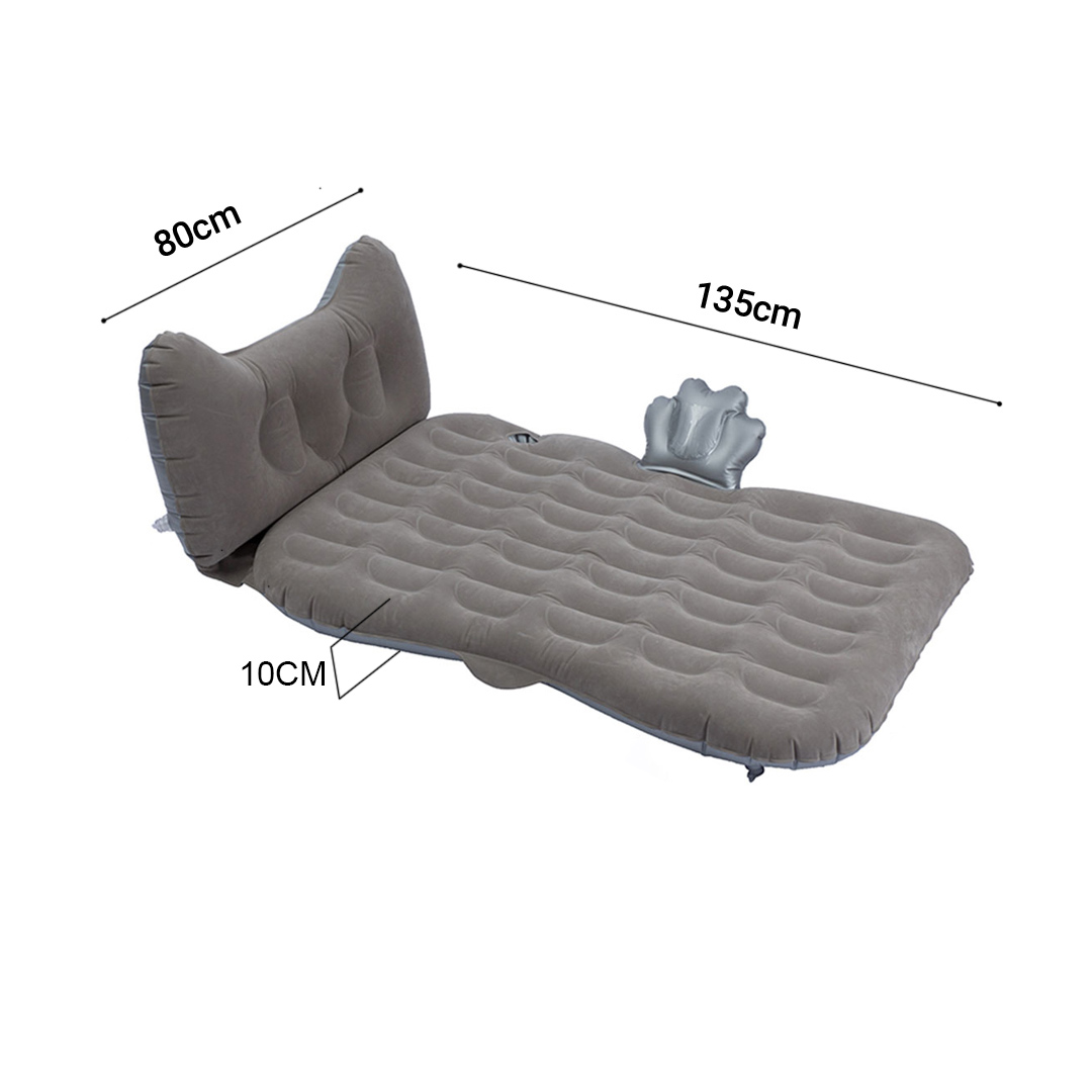 Soga 2X Grey Honeycomb Inflatable Car Mattress Portable Camping Air Bed Travel Sleeping Kit Essentials, Garden, Tools &Amp; Hardware, Automotive Parts &Amp; Accessories, Accessories &Amp; Car Care, Interior Accessories, ,  - Nz Depot 6