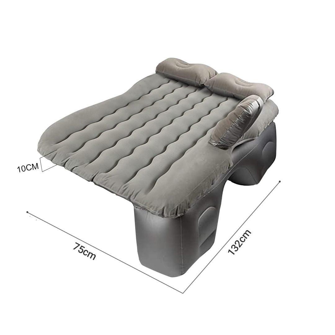 Soga 2X Grey Ripple Inflatable Car Mattress Portable Camping Air Bed Travel Sleeping Kit Essentials, Garden, Tools &Amp; Hardware, Automotive Parts &Amp; Accessories, Accessories &Amp; Car Care, Interior Accessories, ,  - Nz Depot 6