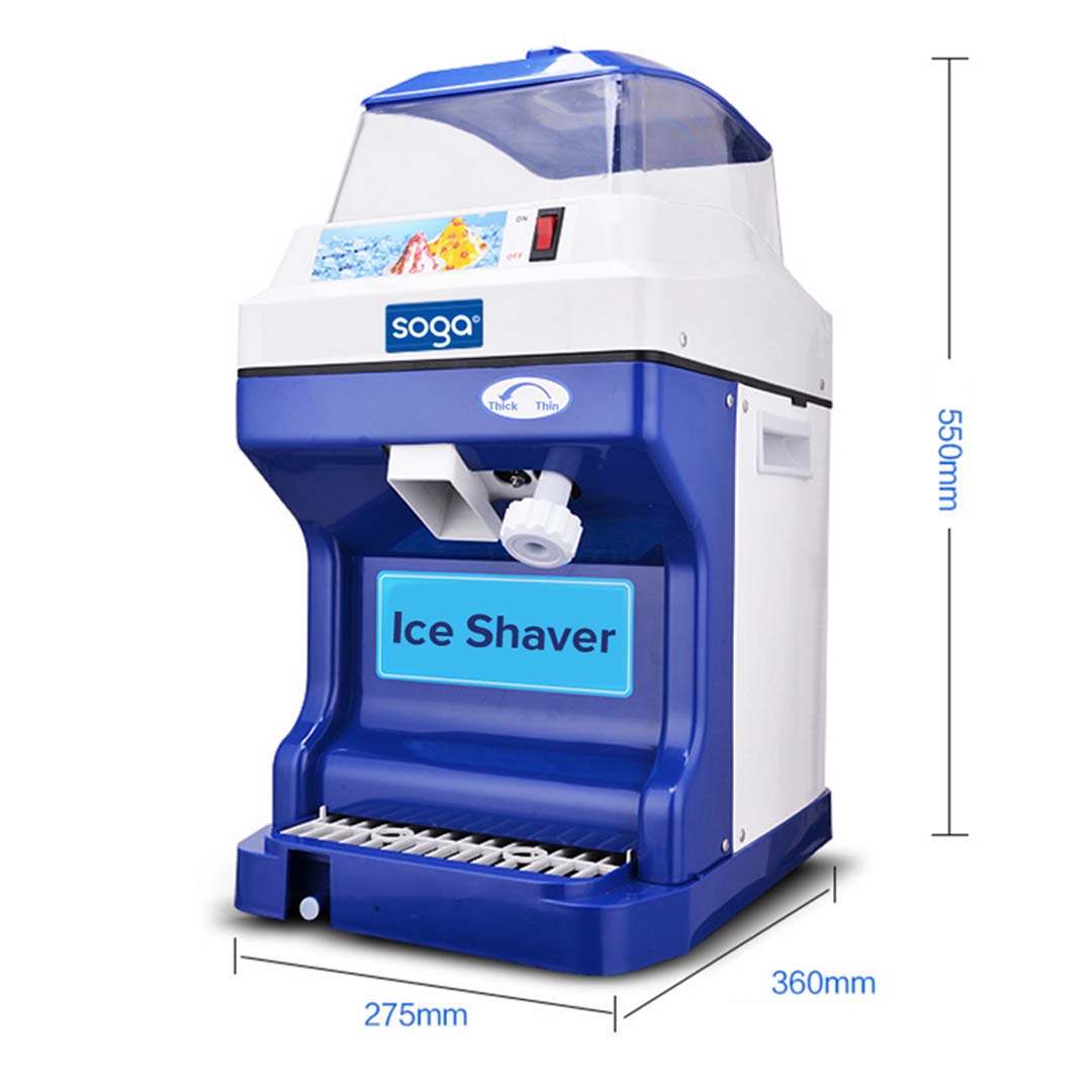 Soga 2X Ice Shaver Commercial Electric Stainless Steel Ice Crusher Slicer Machine 180Kg/H 88, Electronics &Amp; Appliances, Appliances, Small Kitchen Appliances, Specialty Appliances, Ice Maker,  - Nz Depot 2