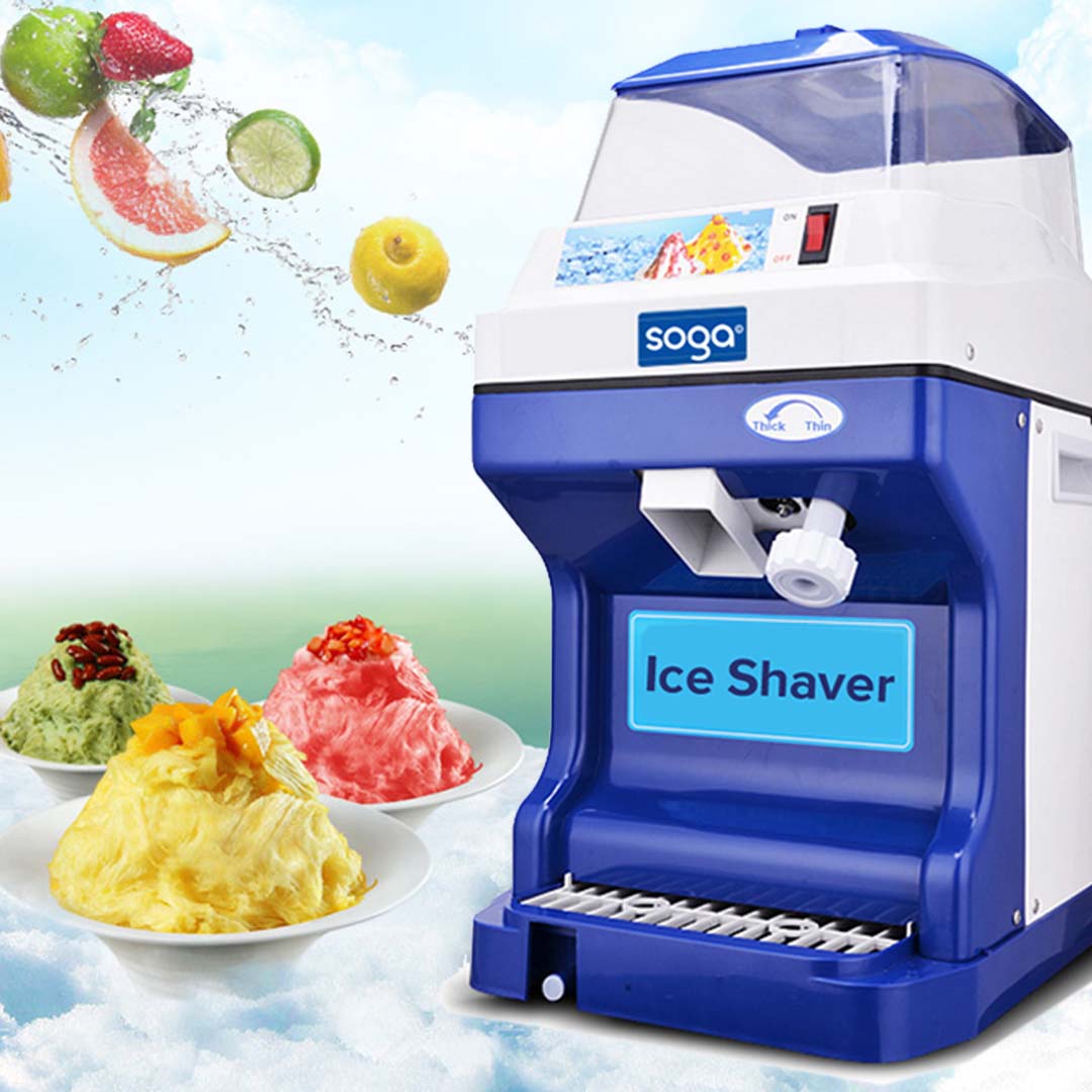 Soga 2X Ice Shaver Commercial Electric Stainless Steel Ice Crusher Slicer Machine 180Kg/H 88, Electronics &Amp; Appliances, Appliances, Small Kitchen Appliances, Specialty Appliances, Ice Maker,  - Nz Depot 3