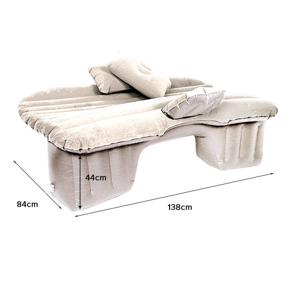 SOGA 2X Inflatable Car Mattress Portable Travel Camping Air Bed Rest Sleeping Bed Beige, Garden, Tools & Hardware, Automotive Parts & Accessories, Accessories & Car Care, Interior Accessories,  - NZ DEPOT 6