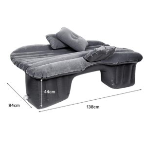 SOGA 2X Inflatable Car Mattress Portable Travel Camping Air Bed Rest Sleeping Bed Grey, Garden, Tools & Hardware, Automotive Parts & Accessories, Accessories & Car Care, Interior Accessories, ,  - NZ DEPOT 2