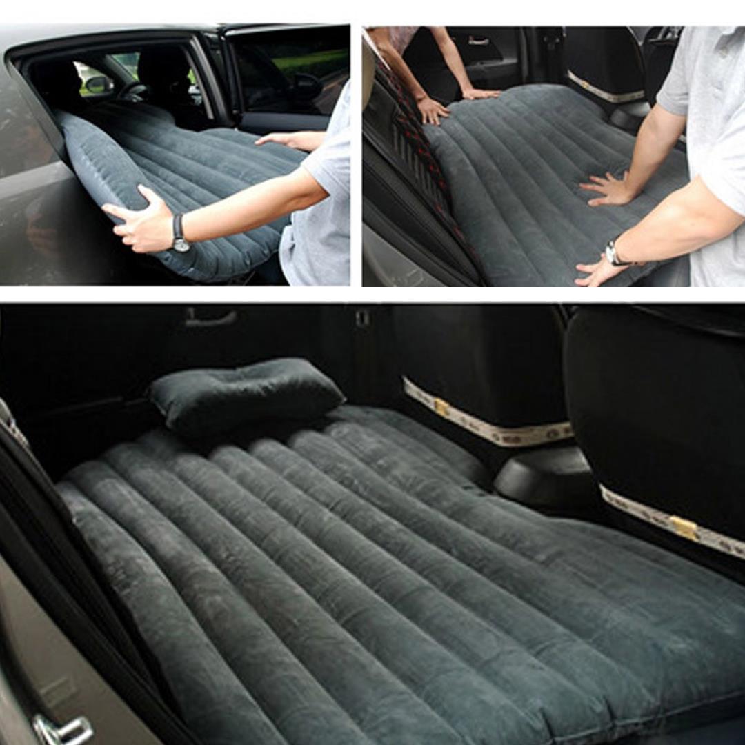 Soga 2X Inflatable Car Mattress Portable Travel Camping Air Bed Rest Sleeping Bed Grey, Garden, Tools &Amp; Hardware, Automotive Parts &Amp; Accessories, Accessories &Amp; Car Care, Interior Accessories, ,  - Nz Depot 5