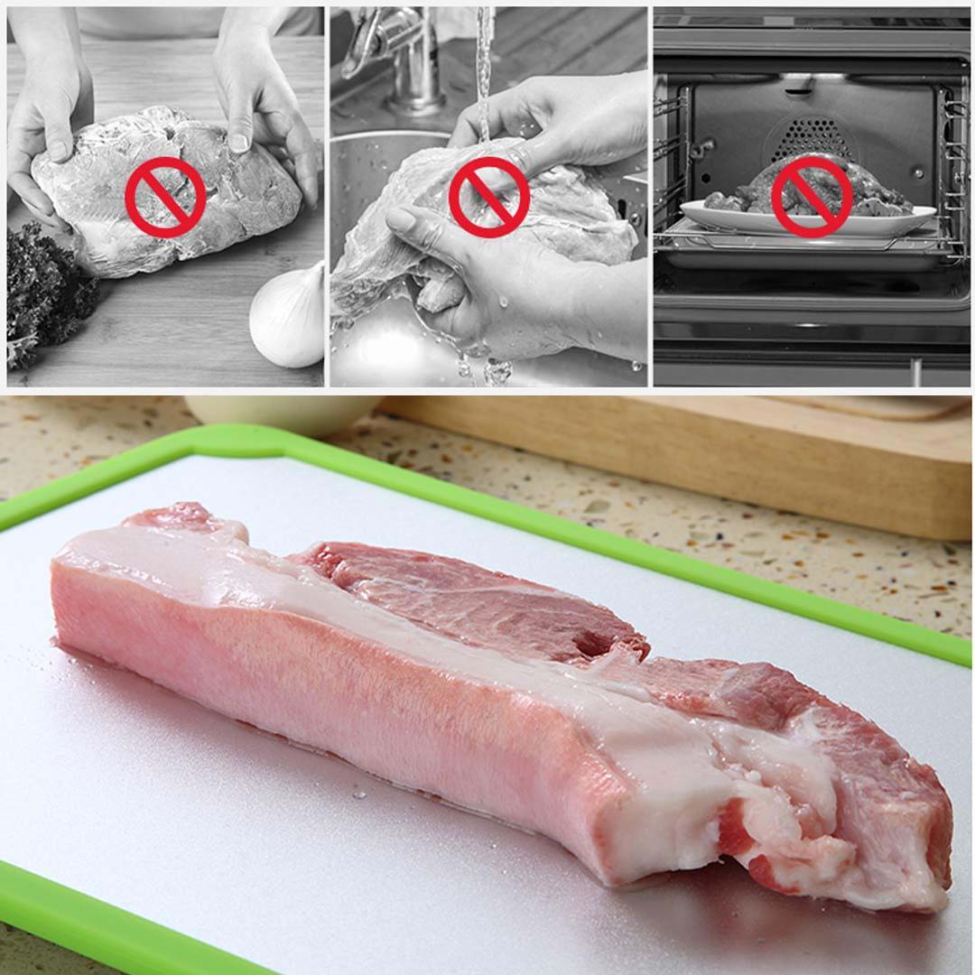 SOGA 2X Kitchen Fast Defrosting Tray The Safest Way to Defrost Meat or Frozen Food, Home & Living, Kitchen & Dining, Kitchen Tools & Utensils, Speciality Tools & Gadgets, ,  - NZ DEPOT 6