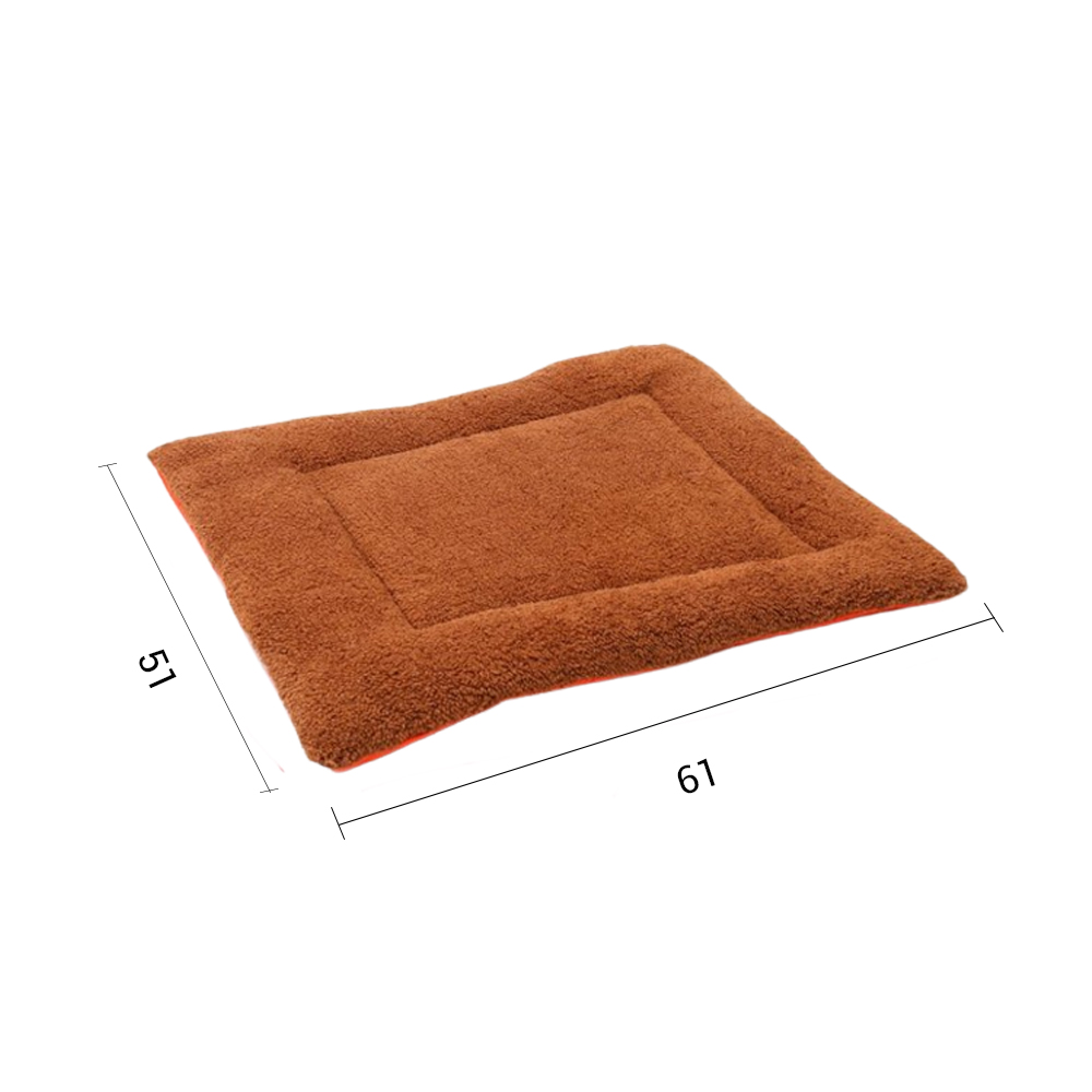 Soga 2X Orange Dual-Purpose Cushion Nest Cat Dog Bed Warm Plush Kennel Mat Pet Home Travel Essentials, Pet Supplies, Dogs, Carriers &Amp; Travel Products, , ,  - Nz Depot 5