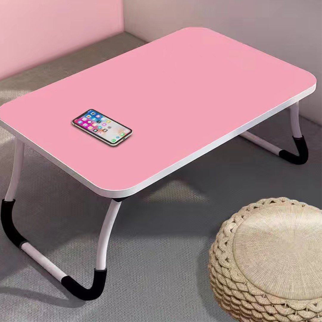 Soga 2X Pink Portable Bed Table Adjustable Foldable Bed Sofa Study Table Laptop Mini Desk Breakfast Tray Home Decor, Desks &Amp; Computer Tables, , , , ,  - Nz Depot 4