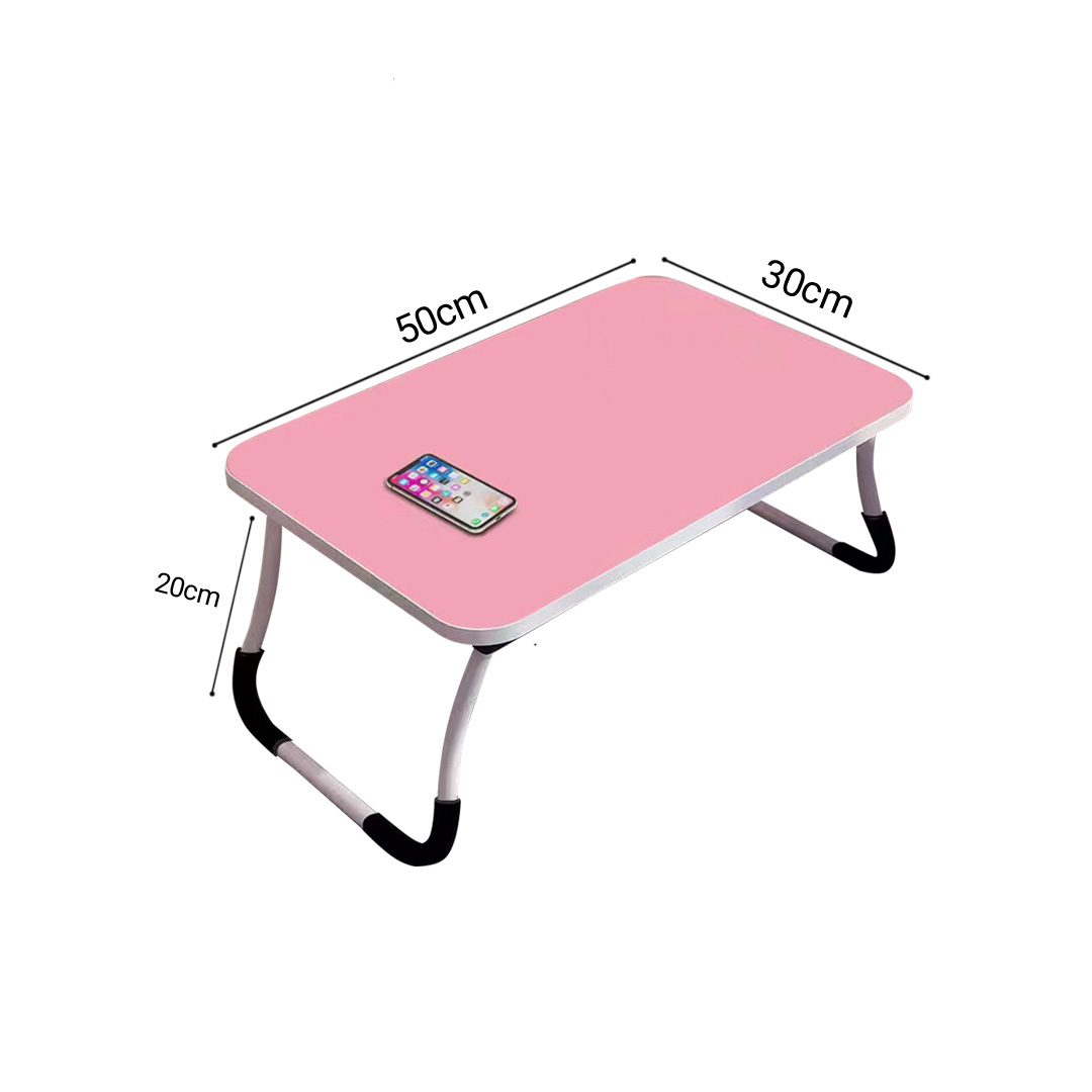 Soga 2X Pink Portable Bed Table Adjustable Foldable Bed Sofa Study Table Laptop Mini Desk Breakfast Tray Home Decor, Desks &Amp; Computer Tables, , , , ,  - Nz Depot 5