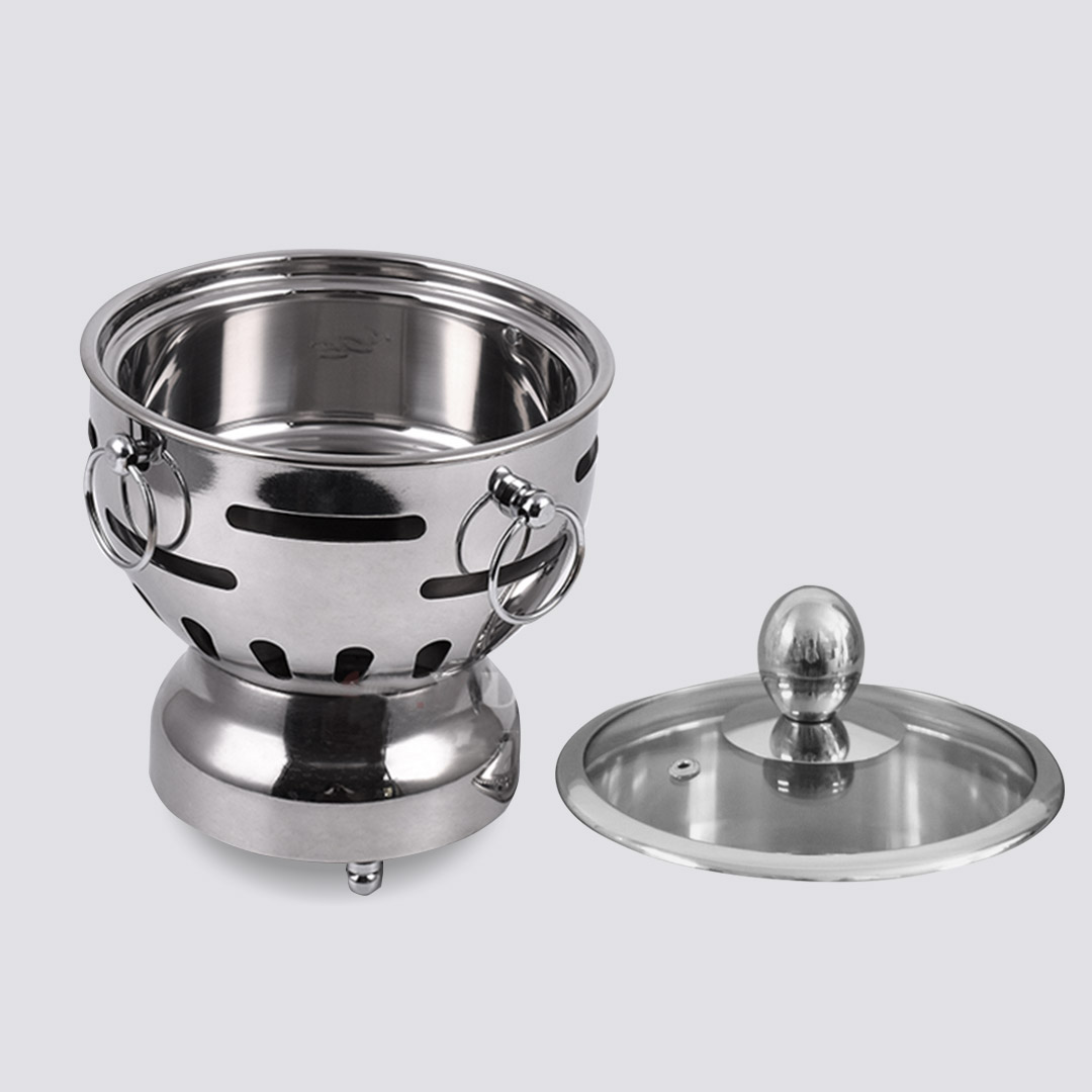 Soga 2X Stainless Steel Mini Asian Buffet Hot Pot Single Person Shabu Alcohol Stove Burner With Glass Lid, Business &Amp; Industrial, Food Service, Plate &Amp; Dish Warmers, , ,  - Nz Depot 4