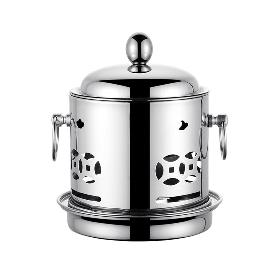 Soga 2X Stainless Steel Mini Asian Buffet Hot Pot Single Person Shabu Alcohol Stove Burner With Lid, Business &Amp; Industrial, Food Service, Plate &Amp; Dish Warmers, , ,  - Nz Depot 3