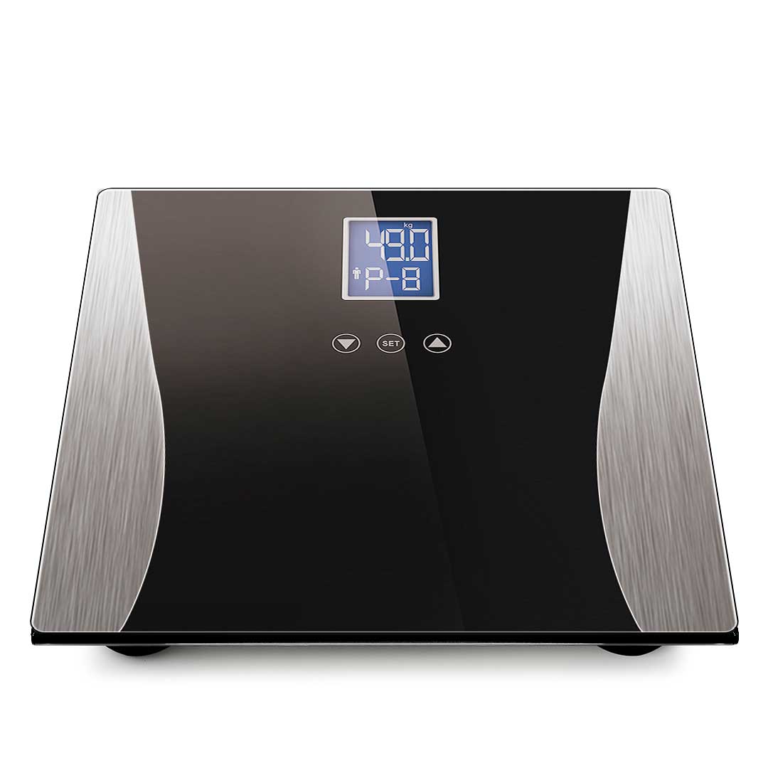 Soga 2X Wireless Digital Body Fat Lcd Bathroom Weighing Scale Electronic Weight Tracker Black, Home &Amp; Living &Gt; Bathroom &Gt; Bathroom Accessories &Gt; Bathroom Scales, , , , ,  - Nz Depot 4