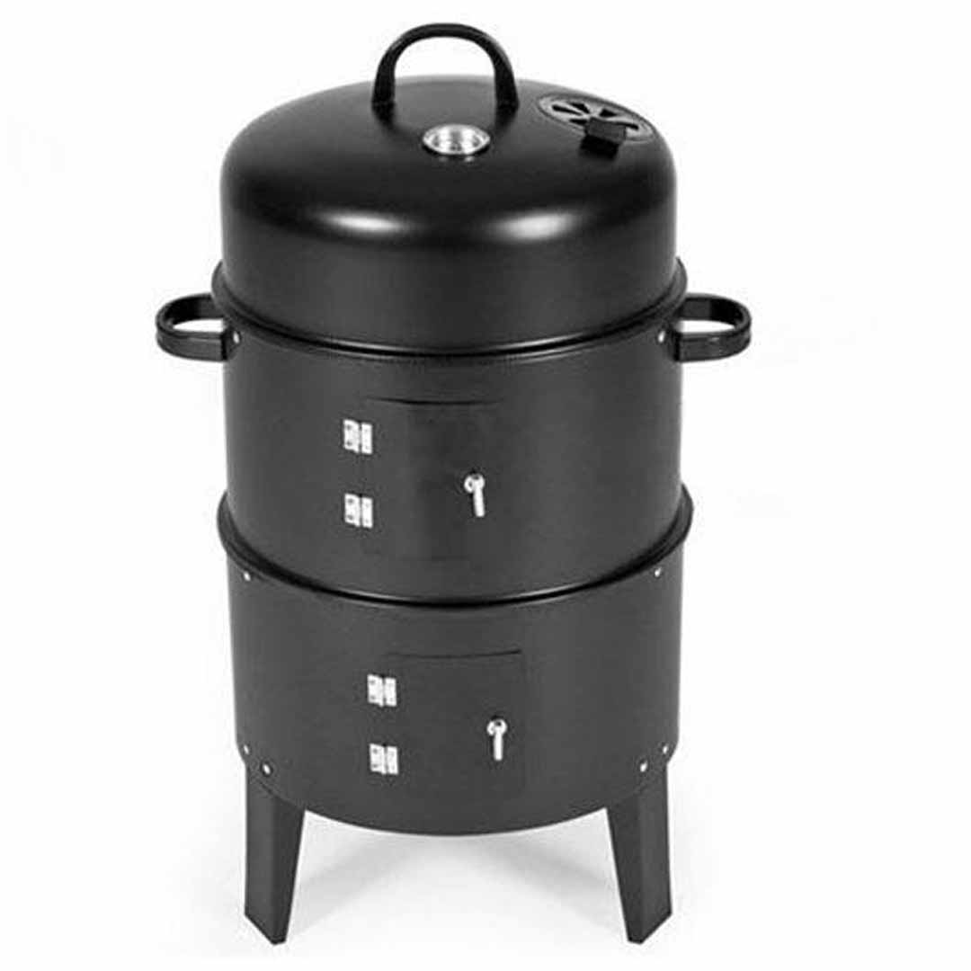 Soga 3 In 1 Barbecue Smoker Outdoor Charcoal Bbq Grill Camping Picnic Fishing, Home &Amp; Living &Gt; Outdoor Living &Gt; Barbecues &Gt; Barbecues &Gt; Smokers, , , , ,  - Nz Depot 1