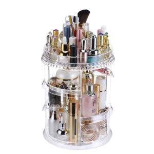 SOGA 360 Degree Rotating Makeup Organiser Cosmetics Holder Display Stand Skincare Home Decor, Home, Bathroom, Bathroom Accessories, Bathroom Storage, ,  - NZ DEPOT 1