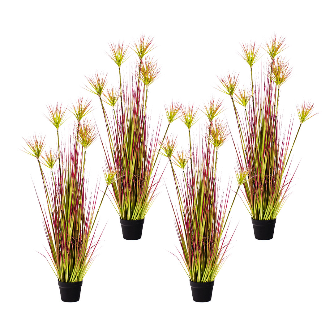 Soga 4X 120Cm Green Artificial Indoor Potted Papyrus Plant Tree Fake Simulation Decorative, Home &Amp; Living, Home Decor, Artificial Plants, , ,  - Nz Depot 1