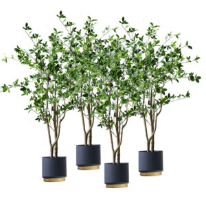 SOGA 4X 120cm Green Artificial Indoor Watercress Tree Fake Plant Simulation Decorative NZ DEPOT - NZ DEPOT