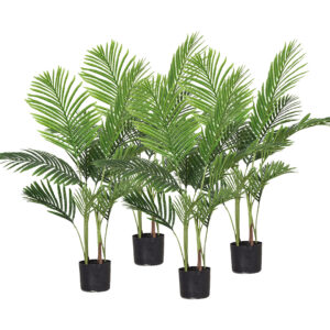 SOGA 4X 145cm Green Artificial Indoor Swallowtail Sunflower Tree Fake Plant Simulation Decorative NZ DEPOT - NZ DEPOT