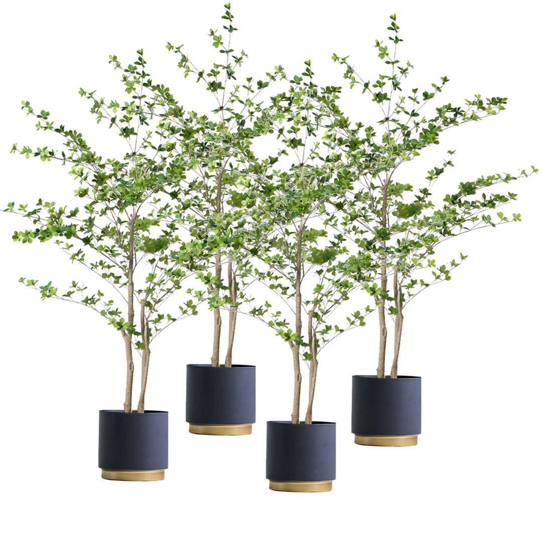 SOGA 4X 150cm Green Artificial Indoor Watercress Tree Fake Plant Simulation Decorative, Home & Living, Home Decor, Artificial Plants, , ,  - NZ DEPOT 1