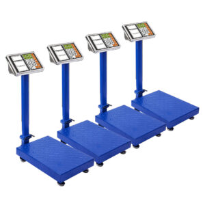 SOGA 4X 150kg Electronic Digital Platform Scale Computing Shop Postal Weight Blue, Home & Living, Kitchen & Dining, Kitchen Tools & Utensils, Kitchen Scales, ,  - NZ DEPOT 1